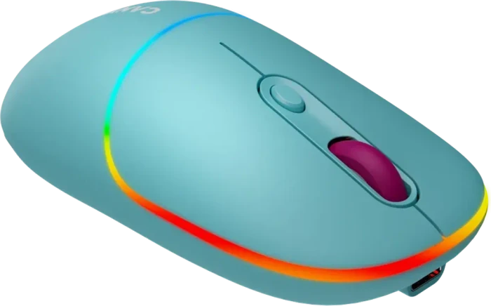 Canyon OnClick 22 / MW-22 Dual-Mode Wireless Mouse türkis, USB/Bluetooth