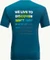 Jack Wolfskin Hiking Funktionsshirt kurzarm blue daze (Herren) Vorschaubild