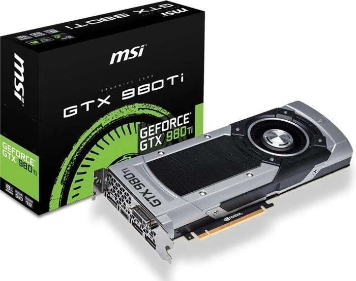 MSI GeForce GTX 980 Ti 6GD5, 6GB GDDR5, DVI, HDMI, 3x DP