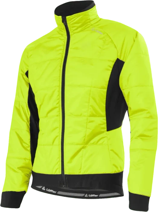 Löffler Hotbond PL60 Fahrradjacke neon yellow (Damen)