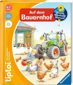 Ravensburger tiptoi Buch: Wieso? Weshalb? Warum?: Auf dem Bauernhof
