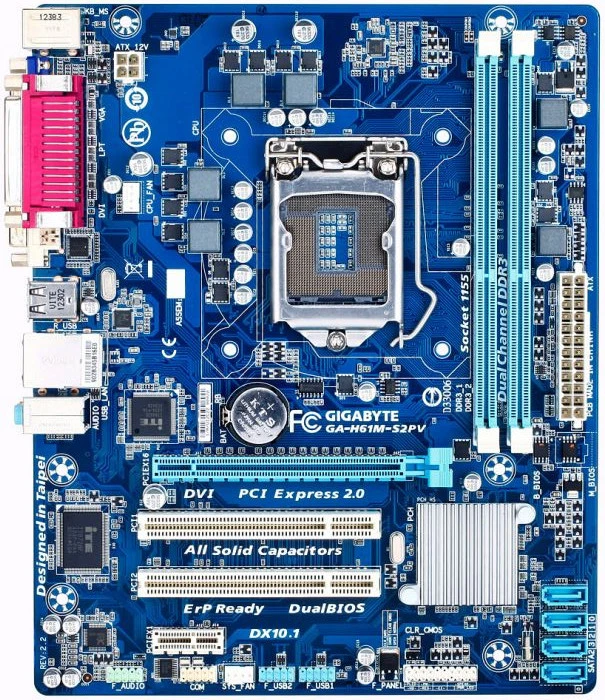 GIGABYTE GA-H61M-S2PV (Intel 1155)