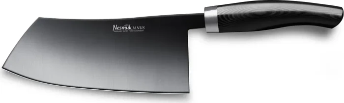 Nesmuk Janus Chinesisches Kochmesser 18cm micarta black