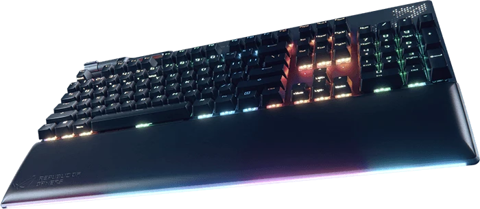 ASUS ROG Strix Flare II Animate, PBT, ROG NX RED, USB, DE