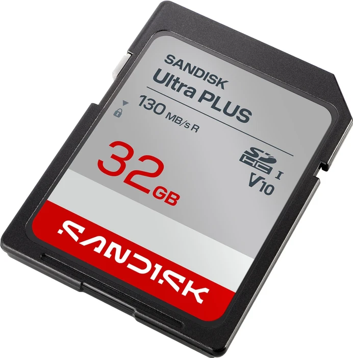 SanDisk Ultra PLUS R130 32GB, UHS-I U1, Class 10