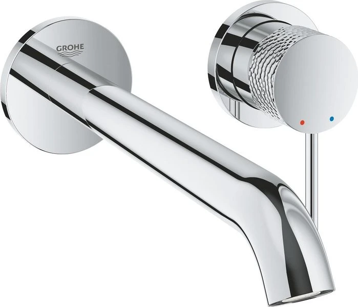 Grohe Essence 2-Loch-Waschtischbatterie L crafted chrom