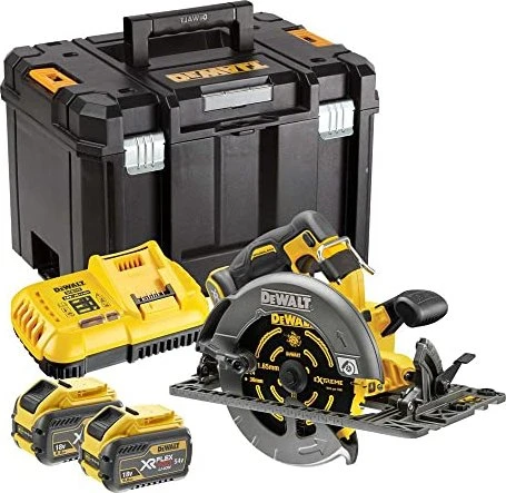 DeWalt DCS579X2 54V XR FlexVolt Akku-Handkreissäge inkl. Koffer + 2 Akkus 3.0Ah