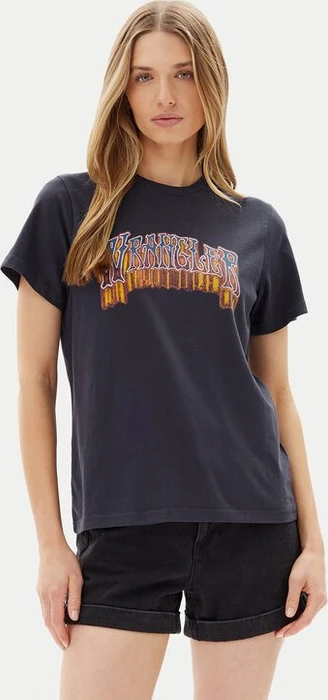 Wrangler Graphic T-Shirt kurzarm faded black (Damen)