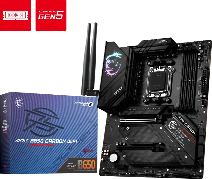MSI MPG B650 Carbon WIFI (AMD AM5)