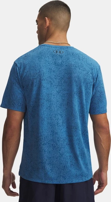 Under Armour Tech Funktionsshirt kurzarm aegean blue/black (Herren)