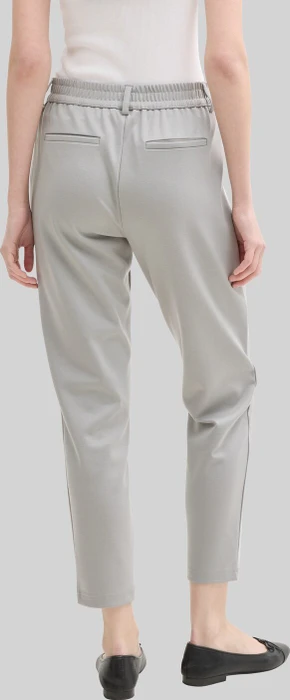 Tom Tailor Relaxed Fit mit elastischem Bund Hose grau (Damen)