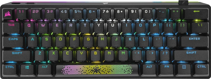 Corsair Gaming K70 PRO MINI Wireless, MX SPEED RGB Silver, USB/Bluetooth, US