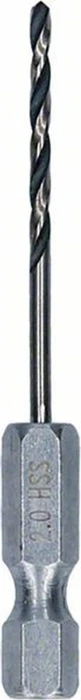 Bosch Professional HSS PointTeQ Spiralbohrer, 2x24x60mm, 1 Stück