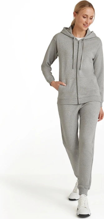 Falke Basic Apparel Cardigan Hoodie grey-heather (Damen)