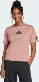 adidas Z.N.E. T-Shirt kurzarm warm clay (Damen)