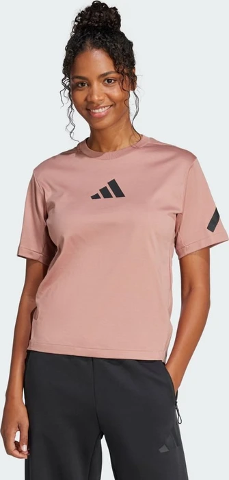 adidas Z.N.E. T-Shirt kurzarm warm clay (Damen)