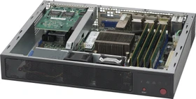 Supermicro SuperChassis E300, schwarz, 1HE (CSE-E300)