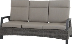 Siena Garden Corido Loungecouch 3-Sitzer charcoal grey