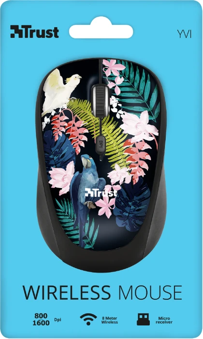 Trust Yvi Wireless Mouse Parrot, USB