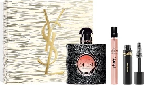 Yves Saint Laurent Black Opium EdP 50ml + EdP 10ml + Mini Lash Clash Mascara Duftset