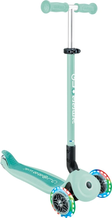 Globber Go Up Active Lights Kickboard dark mint/black