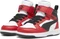 Puma Rebound V6 Mid puma white/puma black/for all time red (Junior) Vorschaubild