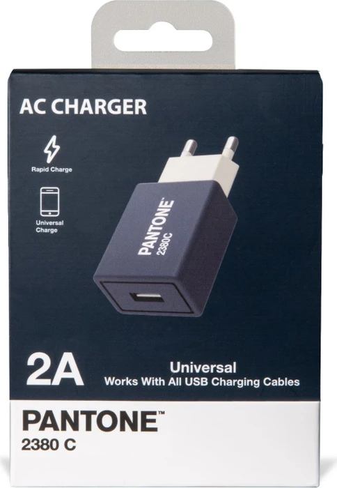 Celly Pantone Wall Charger USB weiß/dunkelblau