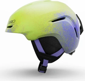 Giro Spur Helm matte flo green/mauve (Junior)