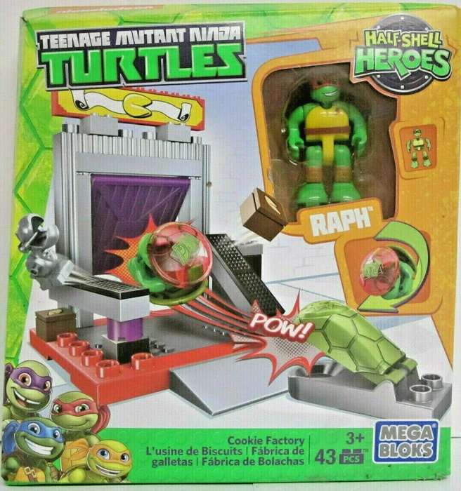Mattel Mega Bloks Teenage Mutant Ninja Turtles Half-Shell Heroes Keksfabrik