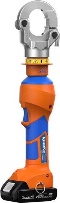 Klauke EKM 60/22 IS VDE Akku-Crimpzange inkl. Koffer + Akku 1.5Ah