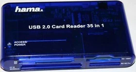 Hama 35in1 Multi-Slot-Cardreader, USB 2.0 Micro-B [Buchse] (00055348)