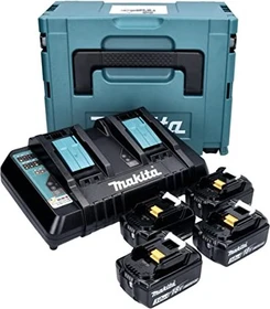 Makita Powersource-Kit Starterset 18V, 3.0Ah, Li-Ionen, 4 Akkus [12.0Ah] [216Wh]