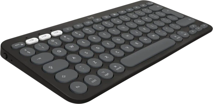 Logitech Pebble 2 Combo for Mac schwarz/grau, Logi Bolt, USB/Bluetooth, US