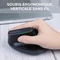 Ordissimo Ergonomic Vertical Wireless Mouse schwarz, USB Vorschaubild