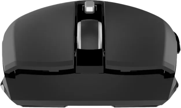 Deltaco Silent Wireless Travel Mouse schwarz, USB/Bluetooth