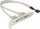 DeLOCK Slotblende, 2x USB-A 2.0 (71000)