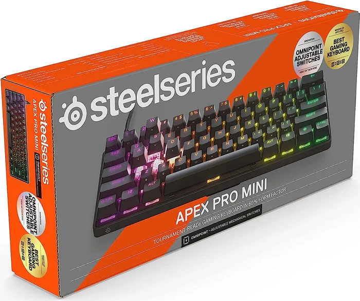 SteelSeries Apex Pro Mini, OmniPoint 2.0, USB, UK