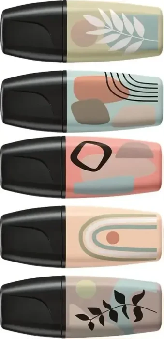 STABILO Boss Mini Naturevibes sortiert, 5er-Pack