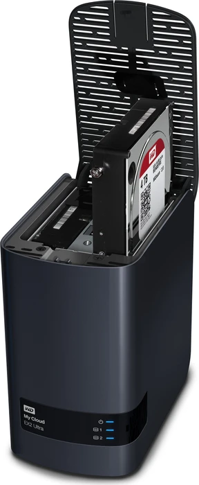 Western Digital My Cloud EX2 Ultra 4TB, 1GB RAM, 1x RJ-45 1000Base-T, 2x USB-A 3.0