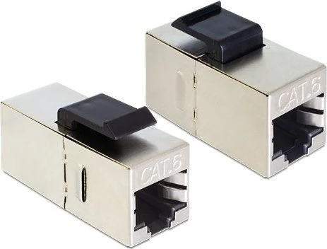 DeLOCK Keystone Modul RJ-45 Buchse via RJ-45 Buchse Cat6