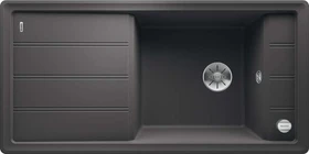 Blanco Faron XL 6 S InFino Einbau Becken reversibel mit Ablauffernbedienung felsgrau