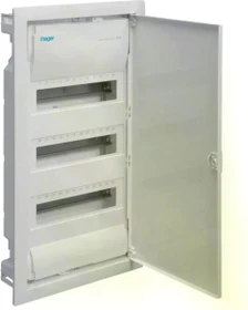 Hager volta.energie Kleinverteiler mit Stahlblechtür 3-reihig Quickconnect
