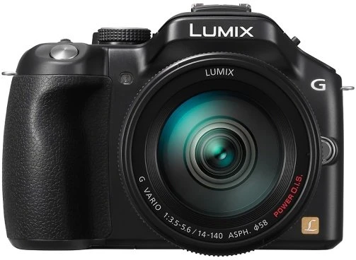 Panasonic Lumix DMC-G5 schwarz mit Objektiv Lumix G Vario 14-140mm 3.5-5.6 ASPH OIS