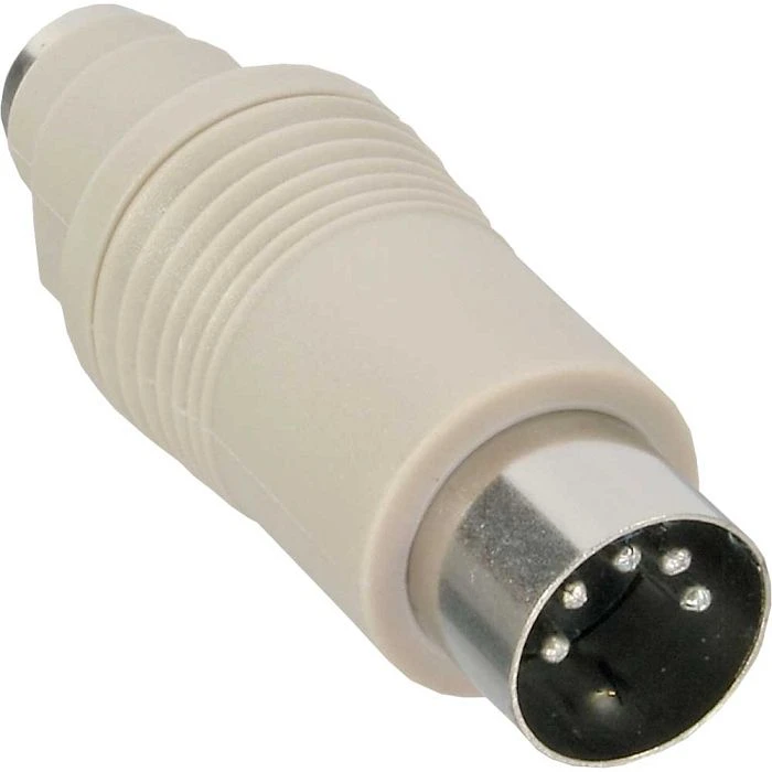 InLine Tastatur Adapter, DIN-Stecker auf PS/2 Buchse