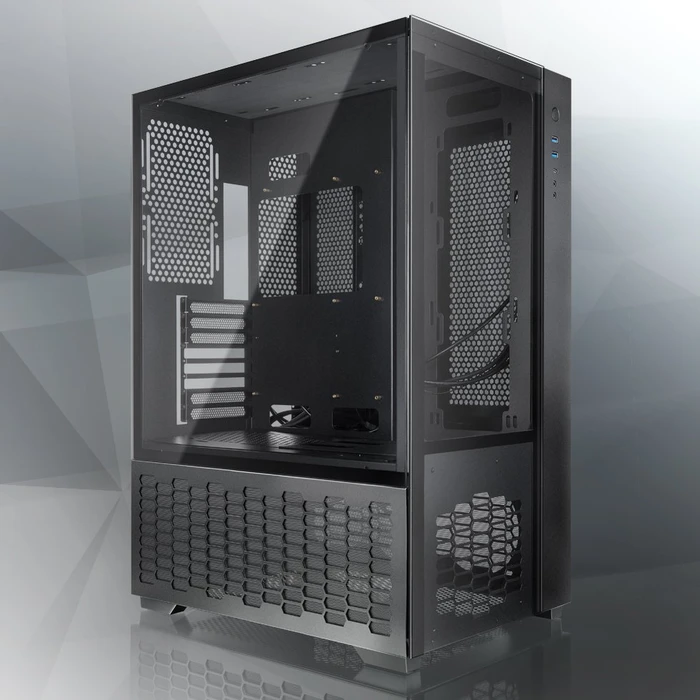 Raijintek Paean Premium, Glasfenster