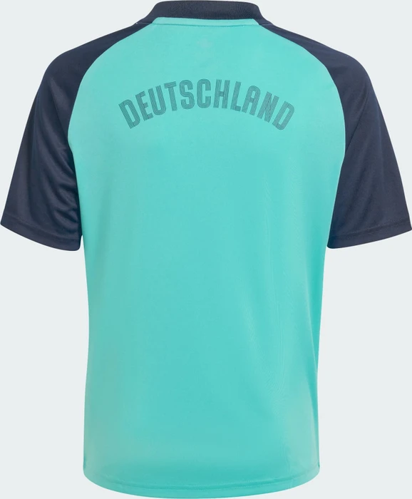 adidas FIFA WM 2026 Deutschland Auswärts Aufwärmtrikot kurzarm flash aqua (Junior)