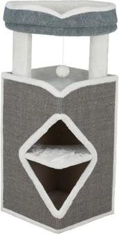Trixie Cat Tower Arma, grau/weiß