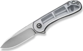 Civivi Elementum Flipper Taschenmesser polished clear lexan/satin d2