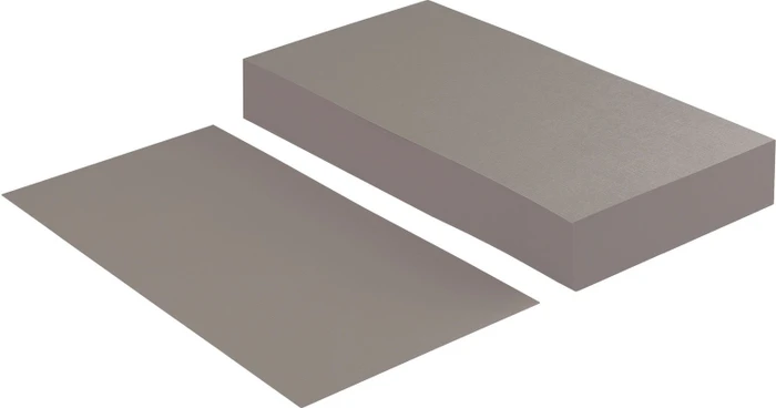 Vaessen Creative Leinenkarton 27x13,5cm Concrete, 100 Blatt