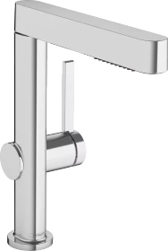 Hansgrohe Finoris 230 mit Ausziehbrause 2jet und Push-Open Ablaufgarnitur chrom